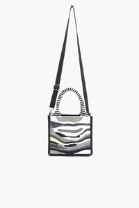 Charcoal Chic Evening Mini Tote Bag