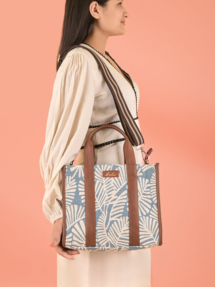 The Botanical Breeze Tote Bag