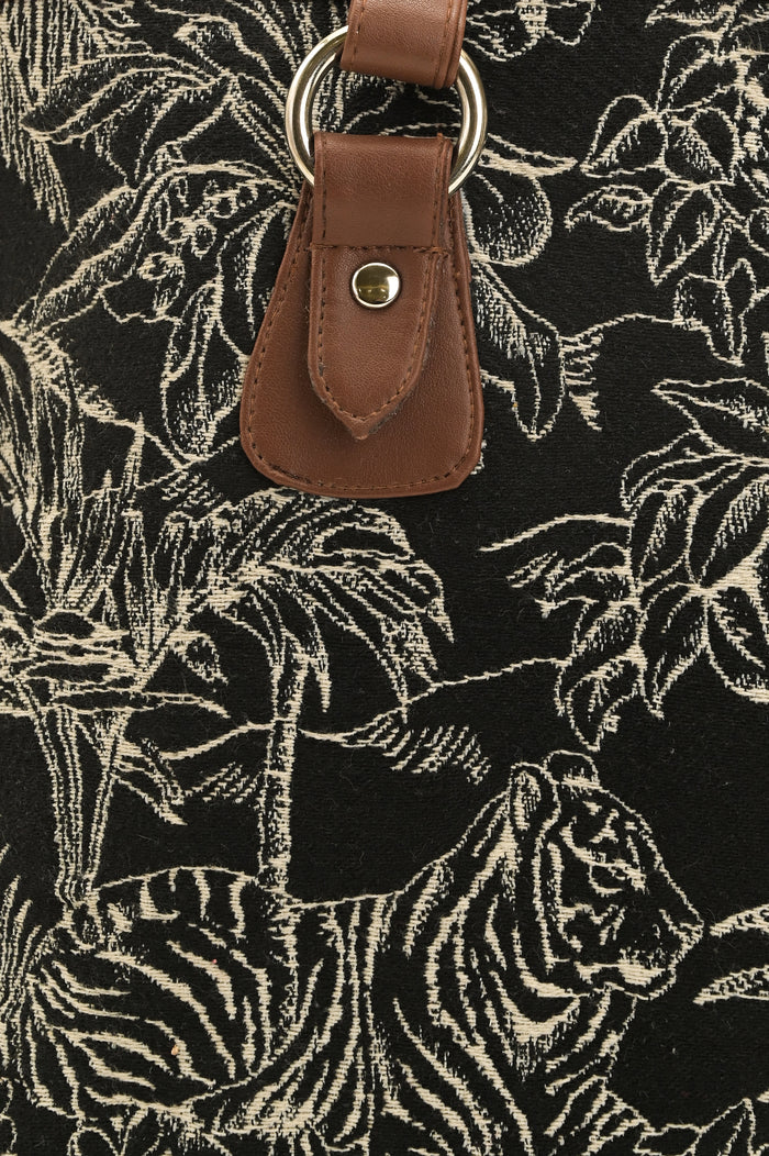 Jungle Toile Tote