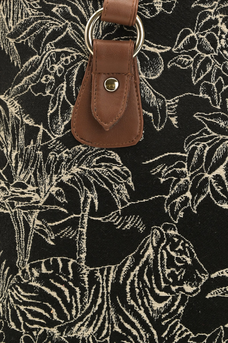 Jungle Toile Tote