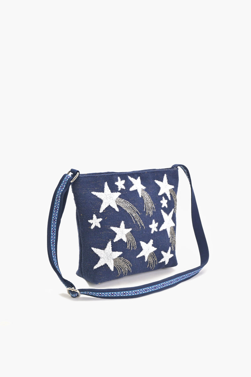 Celestial Chic Starburst Messenger Bag