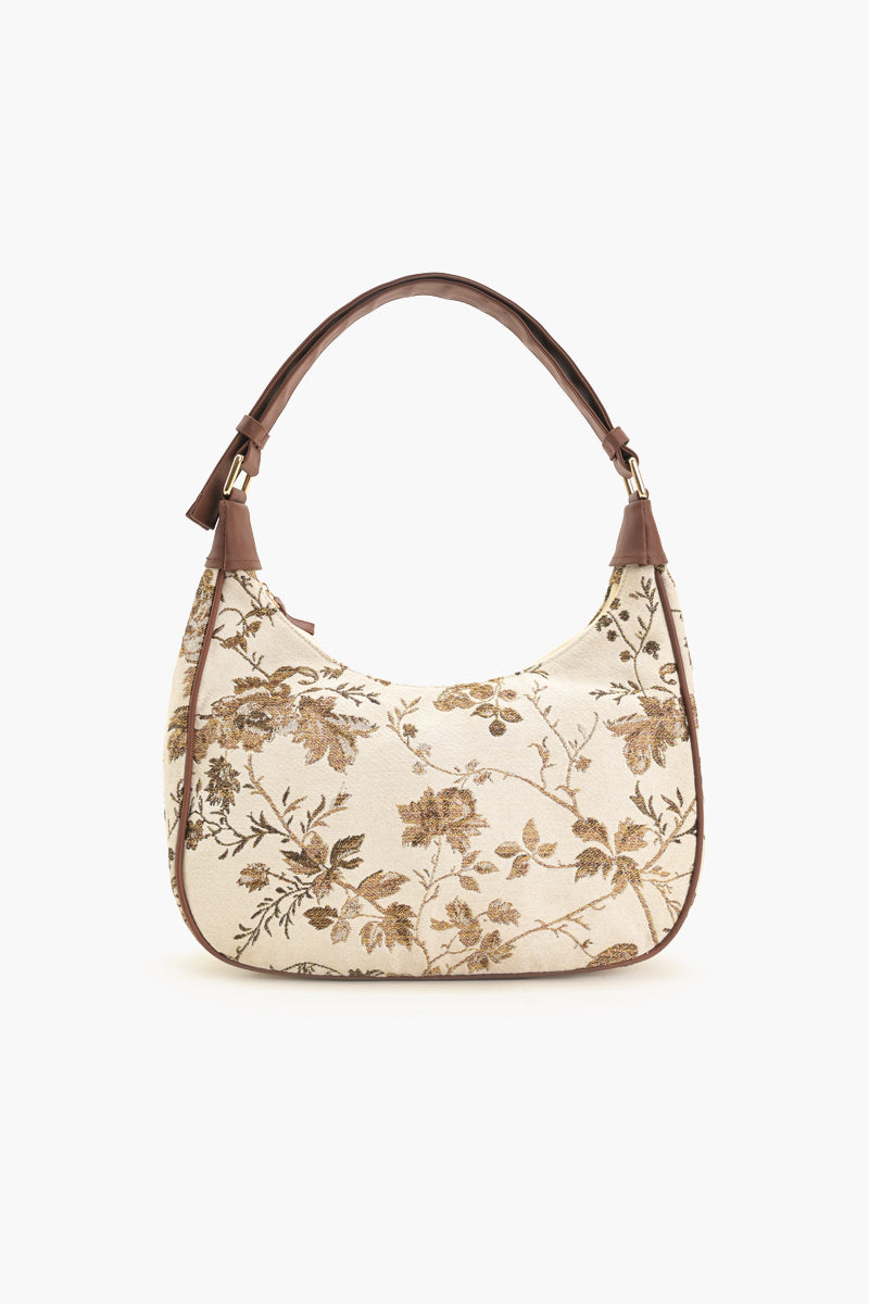 Dreamweaver Floral Tapestry Shoulder Bag