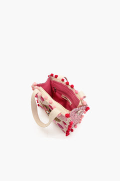 Heartfelt Rose Wings Mini Tote Bag