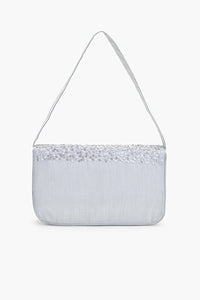 Daisy Delight Beaded Clutch