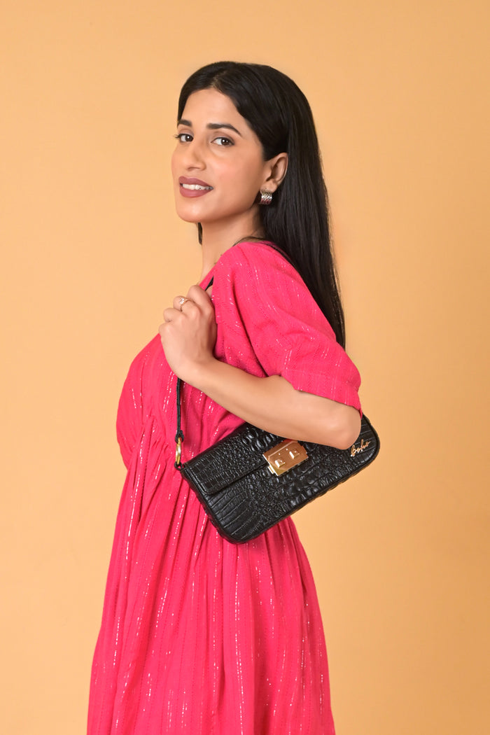 Croc Chic Shoulder Bag