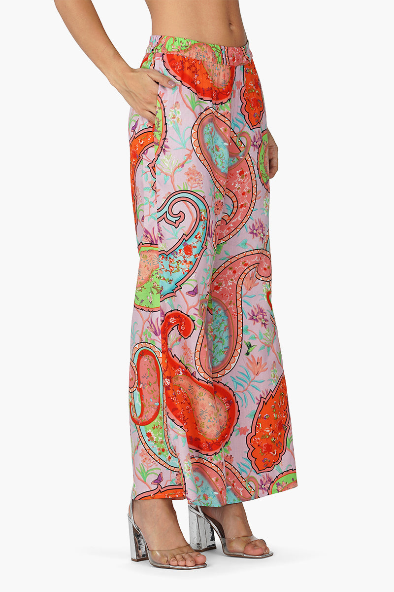 Iris Paisley Co-ord Set Orange