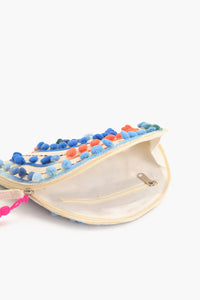 Elegant Crescent Clutch