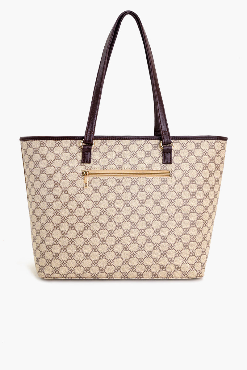 Executive Edge Tote Bag - Beige