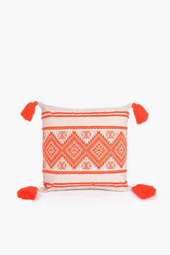 Boho Tribal Embroidered Cushion Cover
