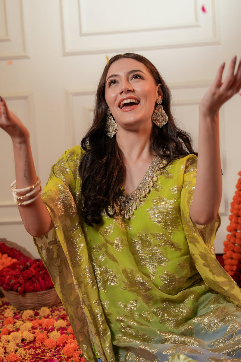 Shahbano Indo Western Co-ord Set