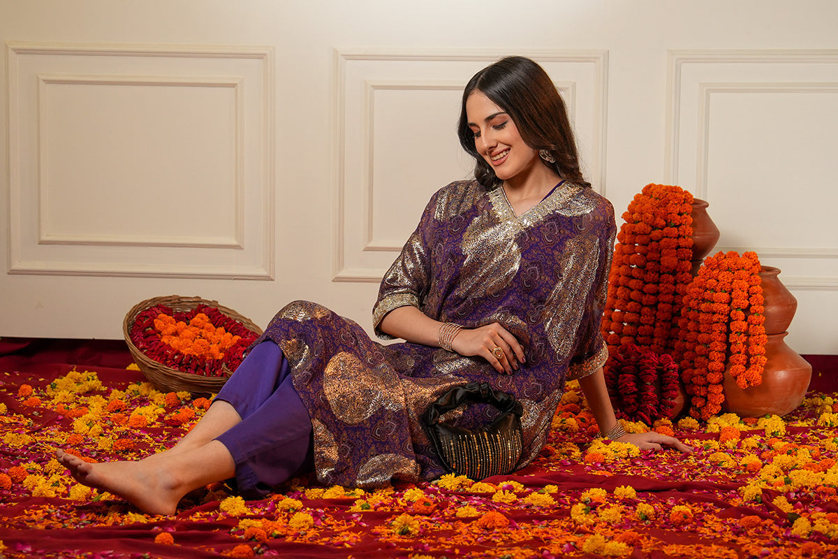 Meherza Indo Western Women Co-ord Set