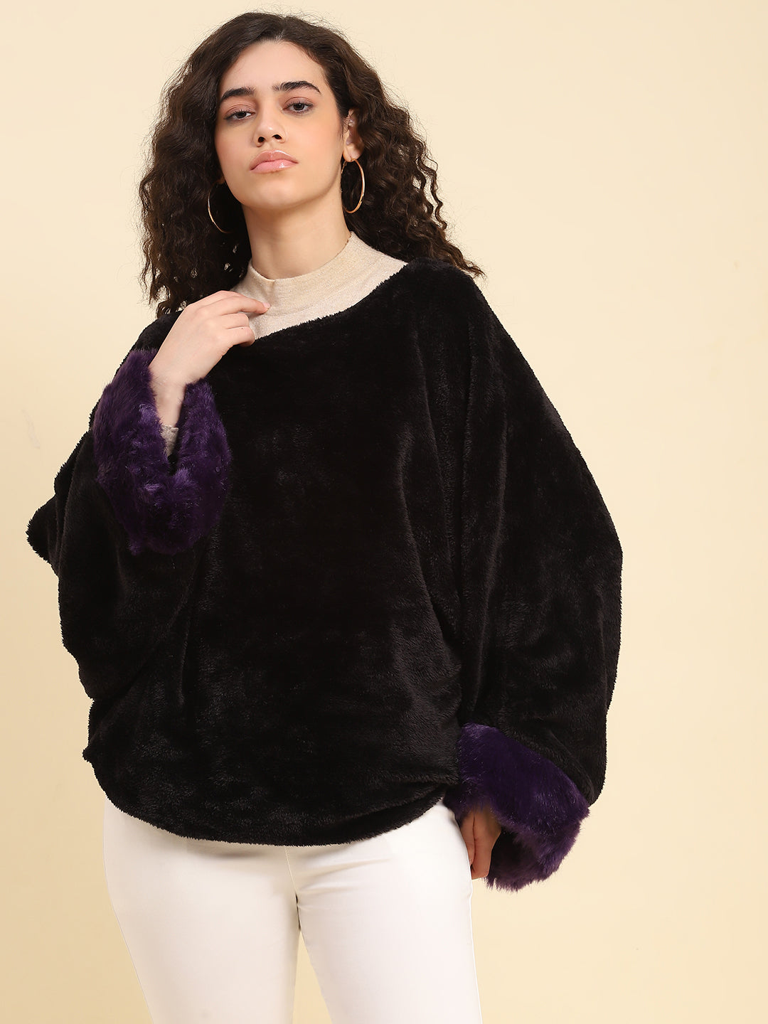 Purple Haze Oversized Sweater