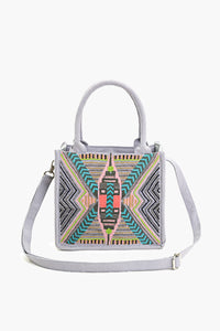 Frost Grey Mini Tote Bag