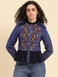 Blue Kutchi Heritage Jacket