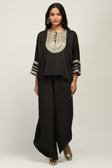Rahasya Embellished Kurta Indo Western Co-ord Set