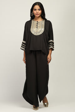 Rahasya Embellished Kurta Indo Western Co-ord Set