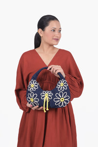 Daisy Dream Crescent Bag
