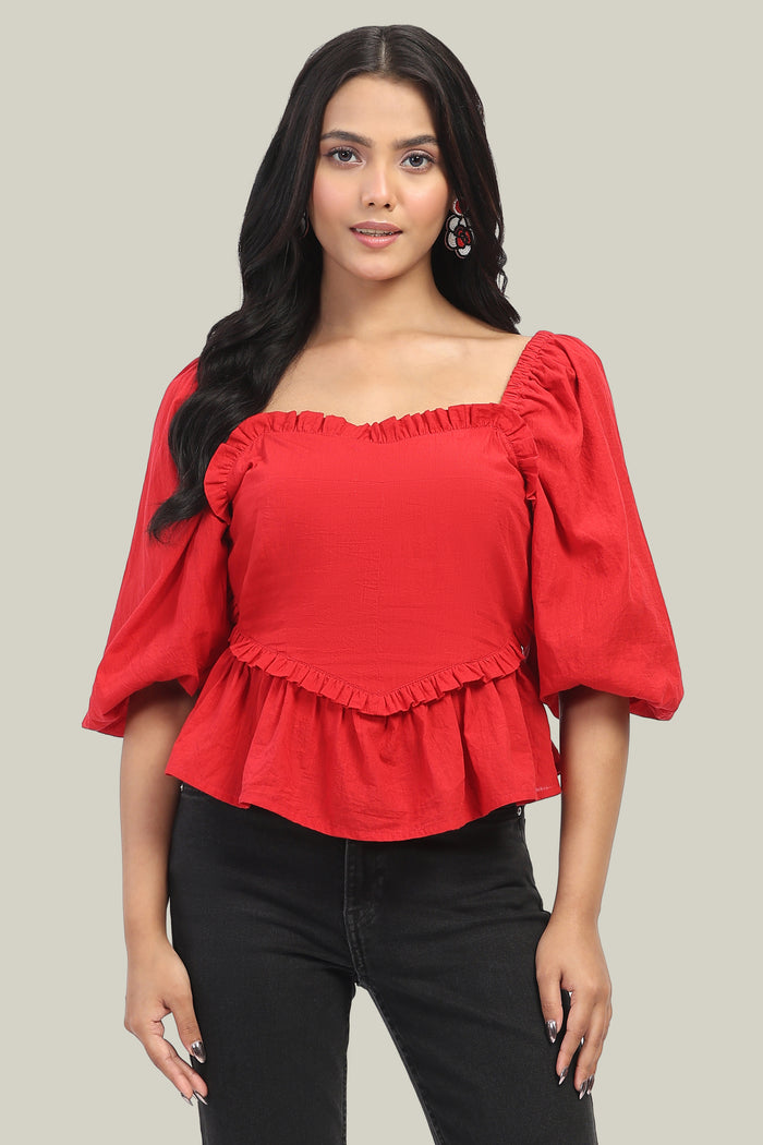 Women's Romantic Heart Top