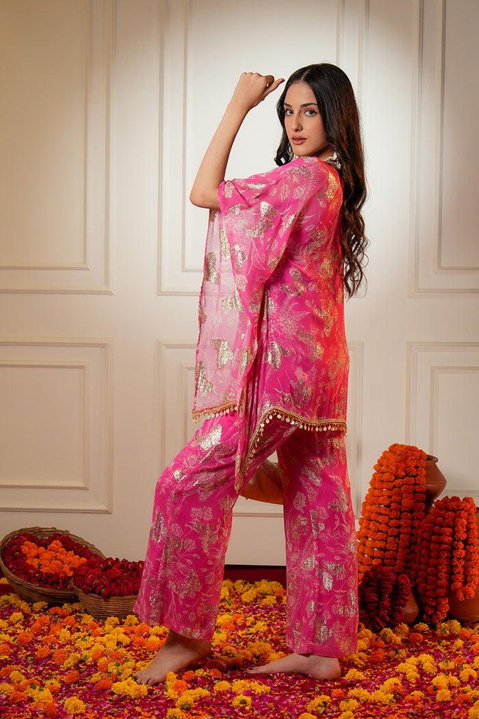 Noor Indowestern Co-ord Set