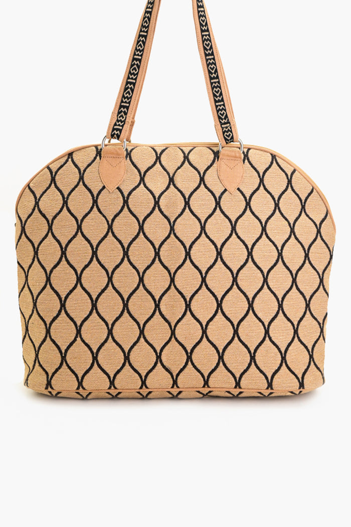 Diamond Dream Duffel - Beige
