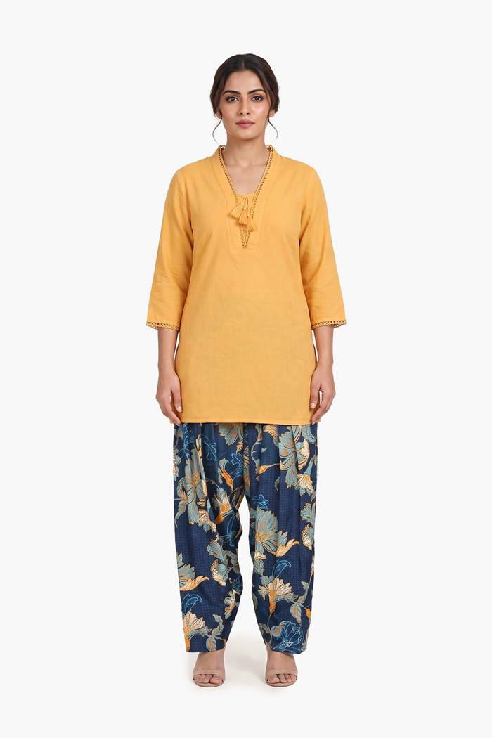 Sunlit Bloom Kurta Set