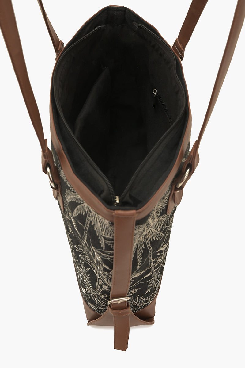 Jungle Toile Tote