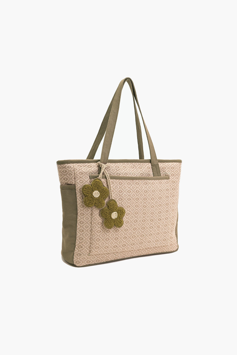 Elegance Blooms Tote