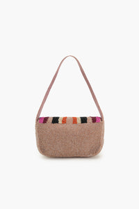 Boho Girl Luxe Handcrafted Fully Beaded Shoulder Bag