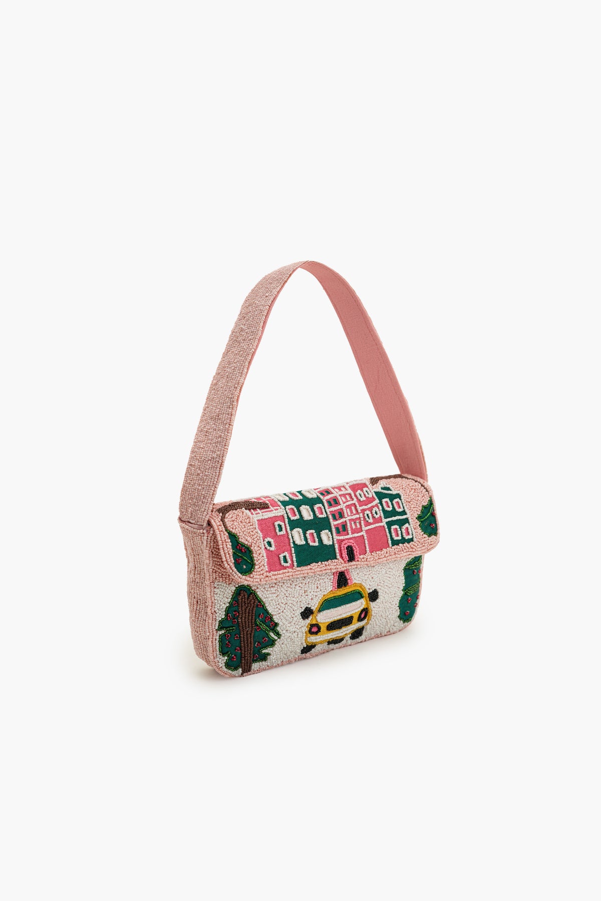 Boho Girl City Dreams Beaded Shoulder Bag