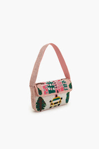 Boho Girl City Dreams Beaded Shoulder Bag