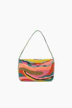 Pastel Dream Hand Beaded Shoulder Bag