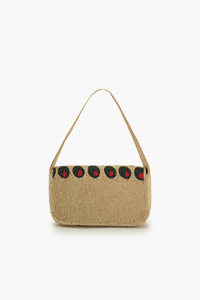 Boho Girl Retro Groove Beaded Shoulder Bag