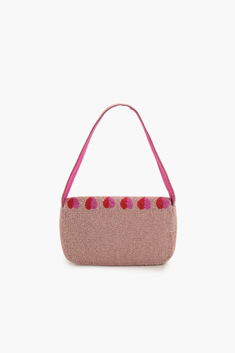 Boho Girl Sweetheart Beaded Shoulder Bag