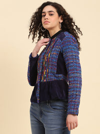 Blue Kutchi Heritage Jacket