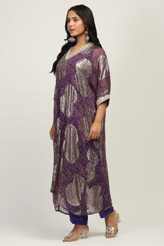 Meherza Indo Western Women Co-ord Set