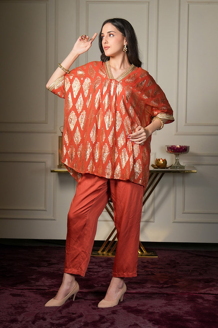 Zaroon Indowestern Women Co-ord Set