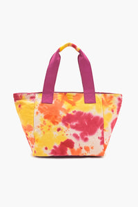 Vacay Embroidered Tie and Dye Tote