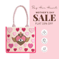 Heartfelt Rose Wings Tote Bag