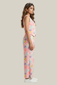 Floral V-Neck Co-Ord Set