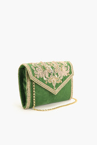 Regal Radiance Clutch - Green