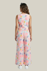Floral V-Neck Co-Ord Set