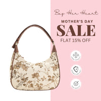 Dreamweaver Floral Tapestry Shoulder Bag