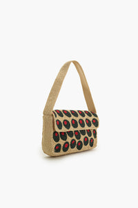 Boho Girl Retro Groove Beaded Shoulder Bag