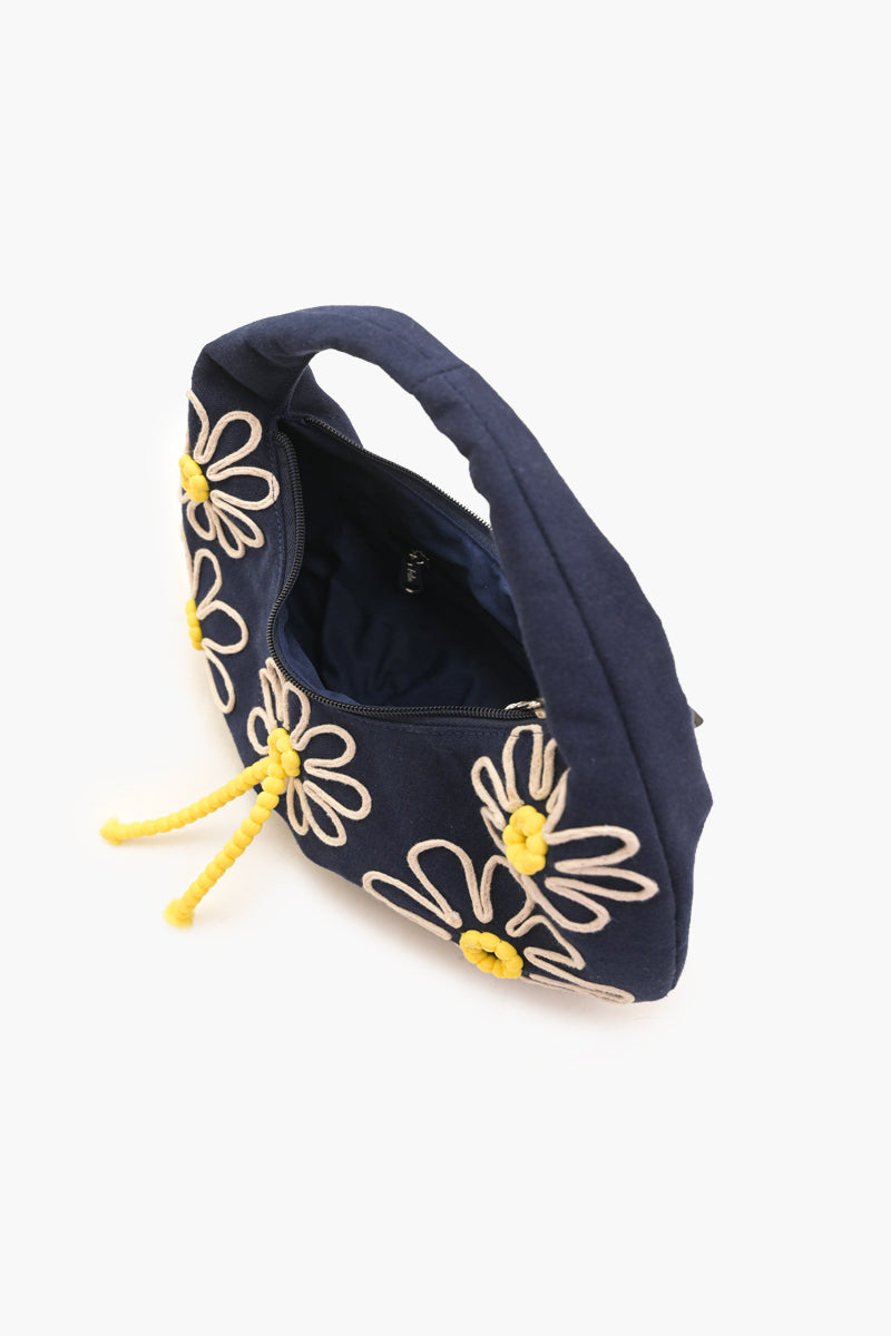 Daisy Dream Crescent Bag