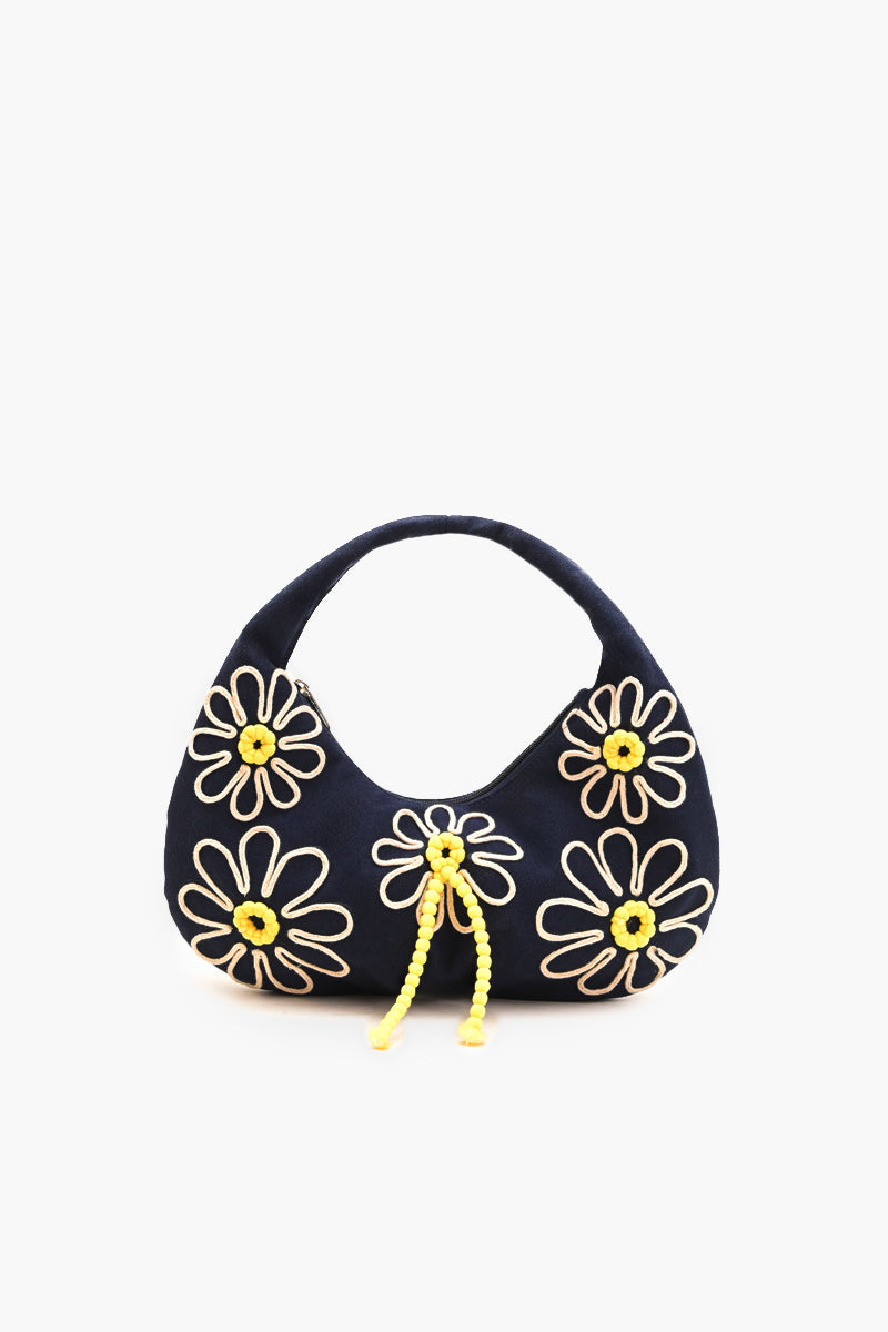 Daisy Dream Crescent Bag
