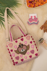 Heartfelt Mini Tote + Earrings Combo