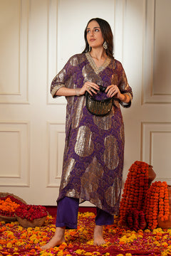 Meherza Indo Western Women Co-ord Set