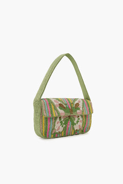Butterfly Hand-Beaded Shoulder Bag for Women