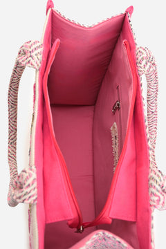 Heartfelt Rose Wings Tote Bag
