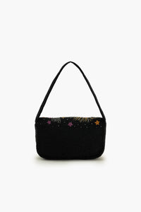 Boho Girl Cosmic Charm Beaded Shoulder Bag